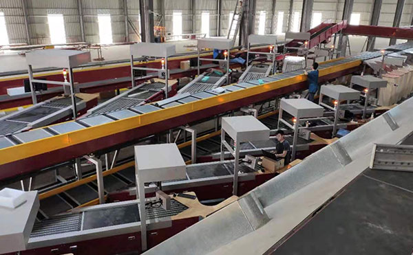 高臻快遞包裹分揀機(jī)適配異形件小件,分揀準(zhǔn)確率99.99%